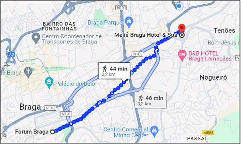 Melia Map